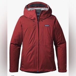 Patagonia Torrentshell Jacket in Drumfire Red, Size M